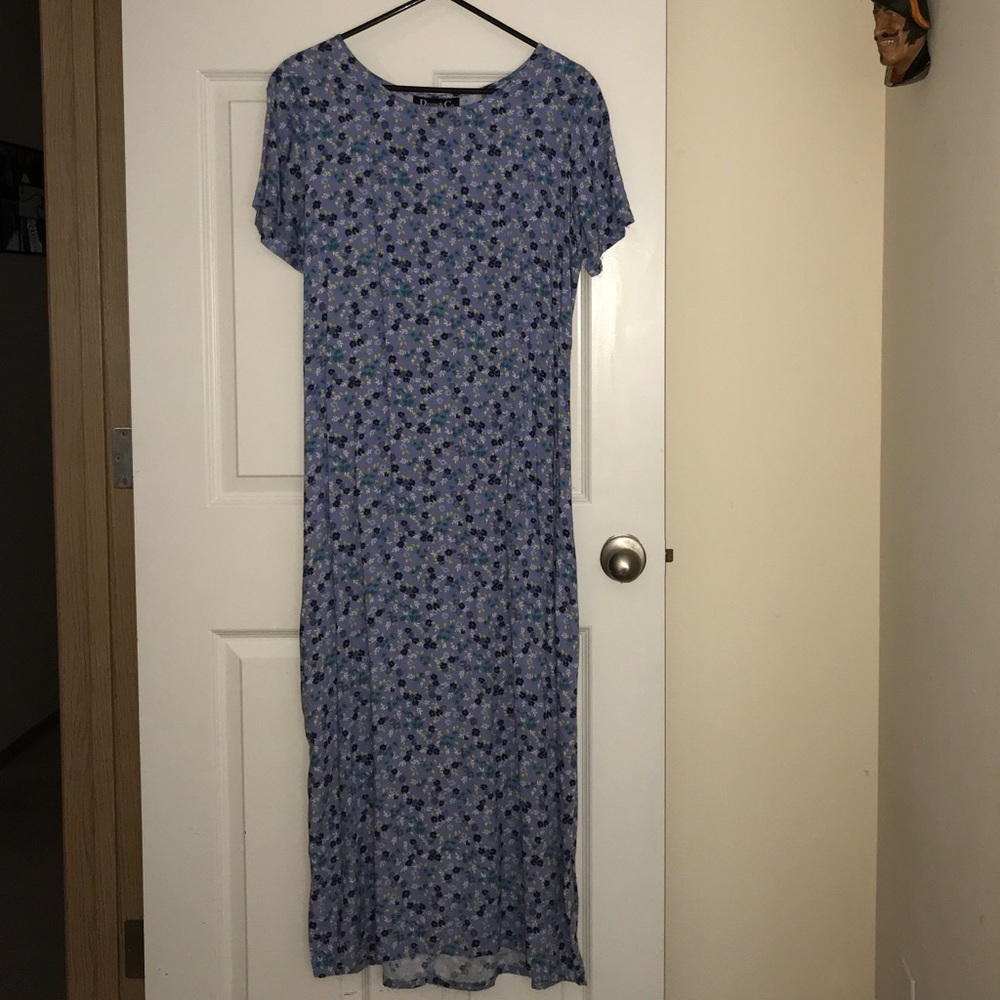 Denim & co violet dress